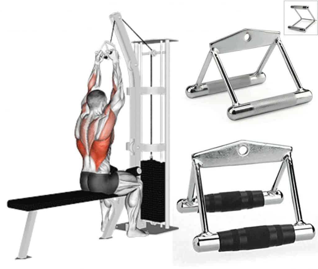 Cable v bar outlet pulldown